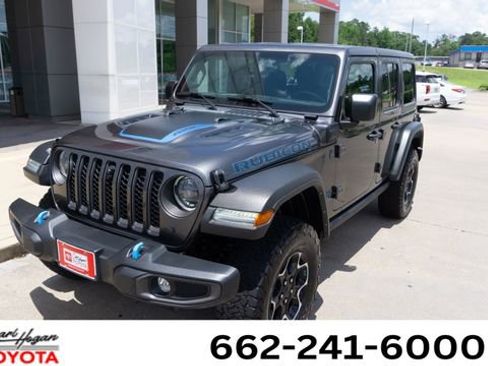 Used 2023 Jeep Wrangler Unlimited Rubicon 4xe w/ Cold Weather Group AWD/4WD image 1