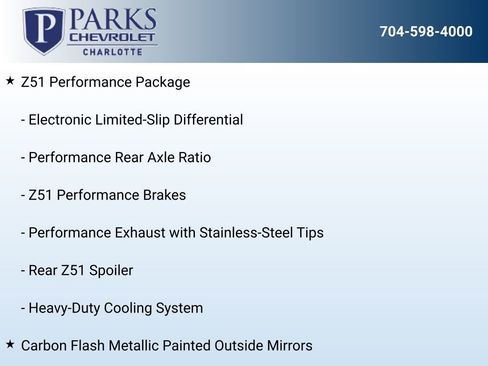 New 2026 Chevrolet Corvette Stingray Coupe w/ Z51 Performance Package image 14