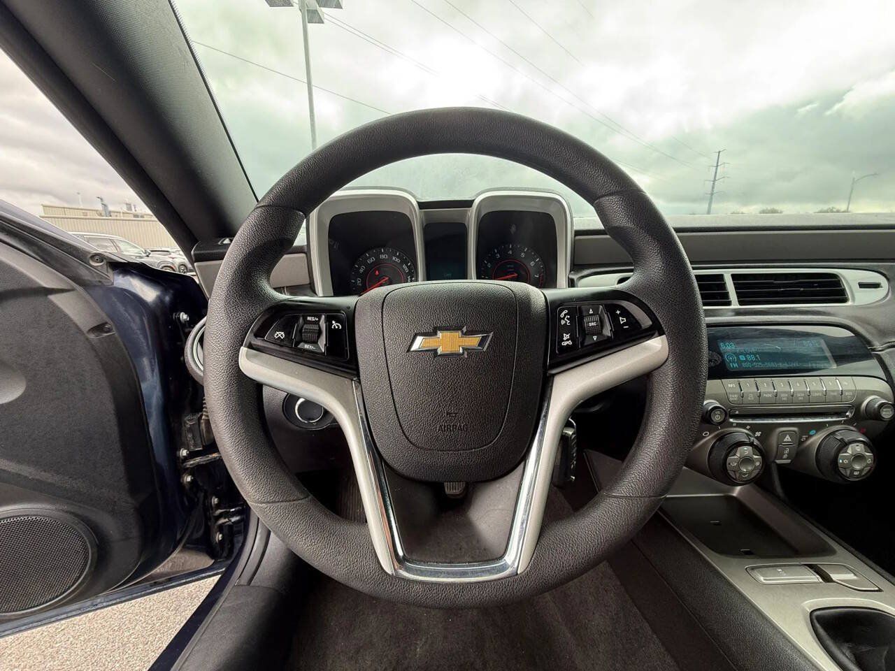 Used 2015 Chevrolet Camaro LS w/ White Rally Stripe Package RWD image 14