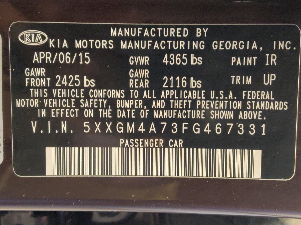 Used 2015 Kia Optima LX FWD image 33