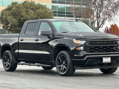 Certified 2024 Chevrolet Silverado 1500 Custom w/ Turbomax Blackout Package image 2