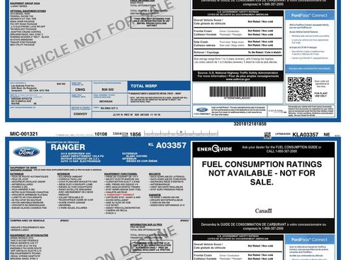 Used 2019 Ford Ranger Lariat w/ FX4 Off-Road Package image 29