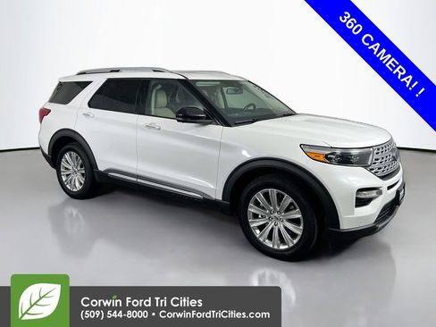 Used 2021 Ford Explorer Limited w/ Hybrid Equipment Group 310A image 1