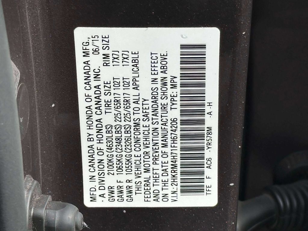 Used 2015 Honda CR-V EX-L image 16