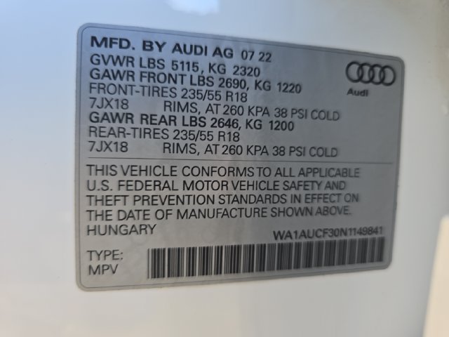 Used 2022 Audi Q3 2.0T Premium AWD/4WD image 38