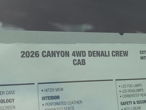 New 2026 GMC Canyon Denali AWD/4WD image 46