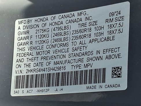 Certified 2025 Honda CR-V EX image 27