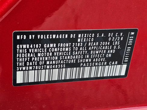 New 2026 Volkswagen Jetta Sport FWD image 29