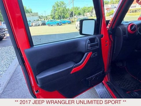 Used 2017 Jeep Wrangler Unlimited Sport w/ Quick Order Package 24S AWD/4WD image 11
