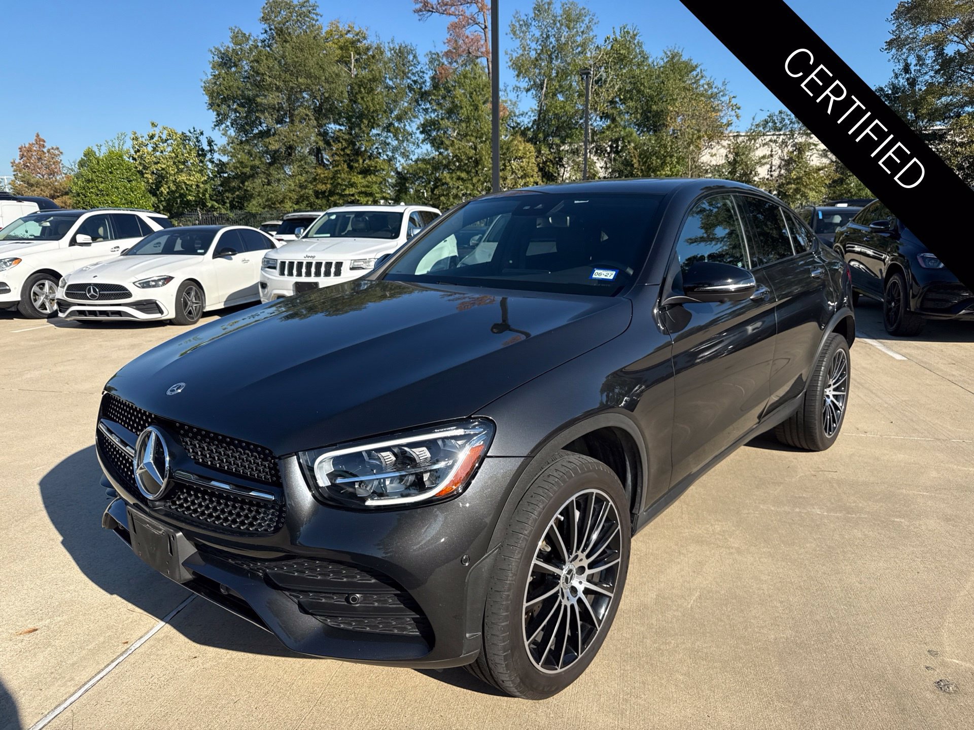 Certified 2022 Mercedes-Benz GLC 300 4MATIC Coupe image 8