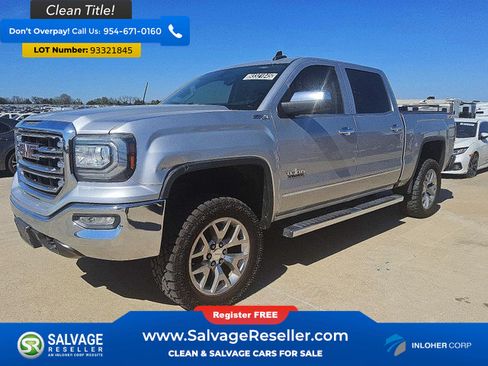 Used 2018 GMC Sierra 1500 SLT w/ Texas SLT Premium Package AWD/4WD image 1