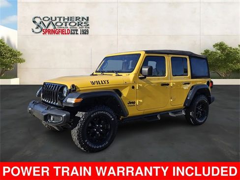 Used 2021 Jeep Wrangler Unlimited Sport image 1