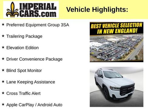 Used 2023 GMC Acadia SLE w/ Driver Convenience Package AWD/4WD image 3