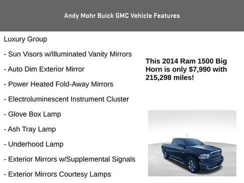 Used 2014 RAM 1500 Big Horn image 12