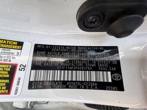 Certified 2023 Toyota Camry XLE image 37