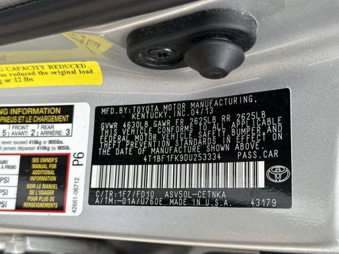 Used 2013 Toyota Camry LE FWD image 30