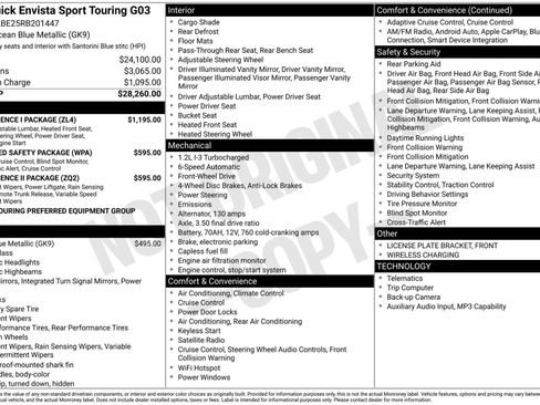 Used 2024 Buick Envista Sport Touring w/ Convenience I Package FWD image 4