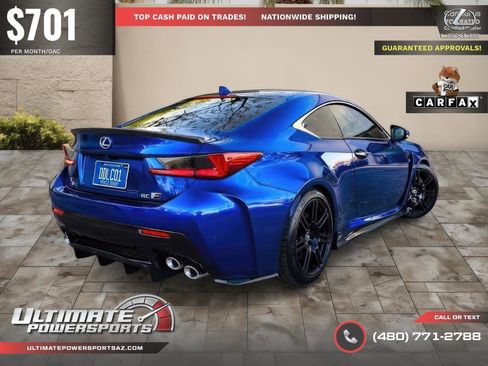 Used 2017 Lexus RC F w/ Premium Package RWD image 3