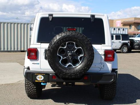 Used 2023 Jeep Wrangler Unlimited Rubicon 4xe w/ Cold Weather Group image 4