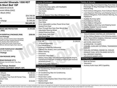 Used 2024 Chevrolet Silverado 1500 RST AWD/4WD image 2