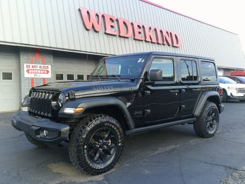 Used 2021 Jeep Wrangler Unlimited Sport image 1
