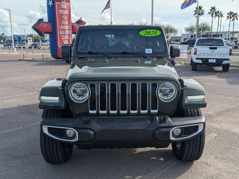 Used 2021 Jeep Wrangler Unlimited Sahara 4xe w/ Cold Weather Group image 8