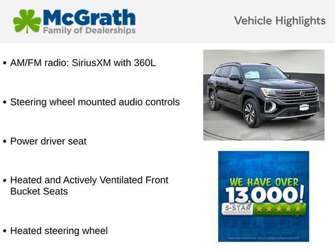 New 2026 Volkswagen Atlas SE AWD/4WD image 6