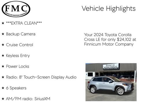 Used 2024 Toyota Corolla Cross LE image 5