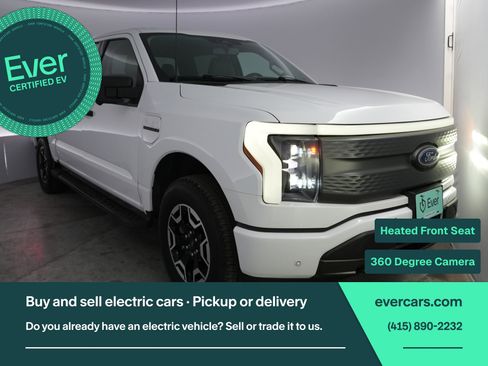 Used 2023 Ford F150 Lightning XLT image 1