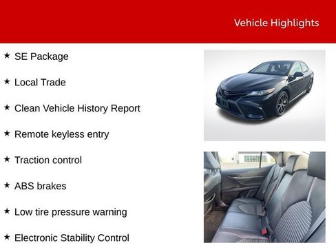 Used 2021 Toyota Camry SE image 9