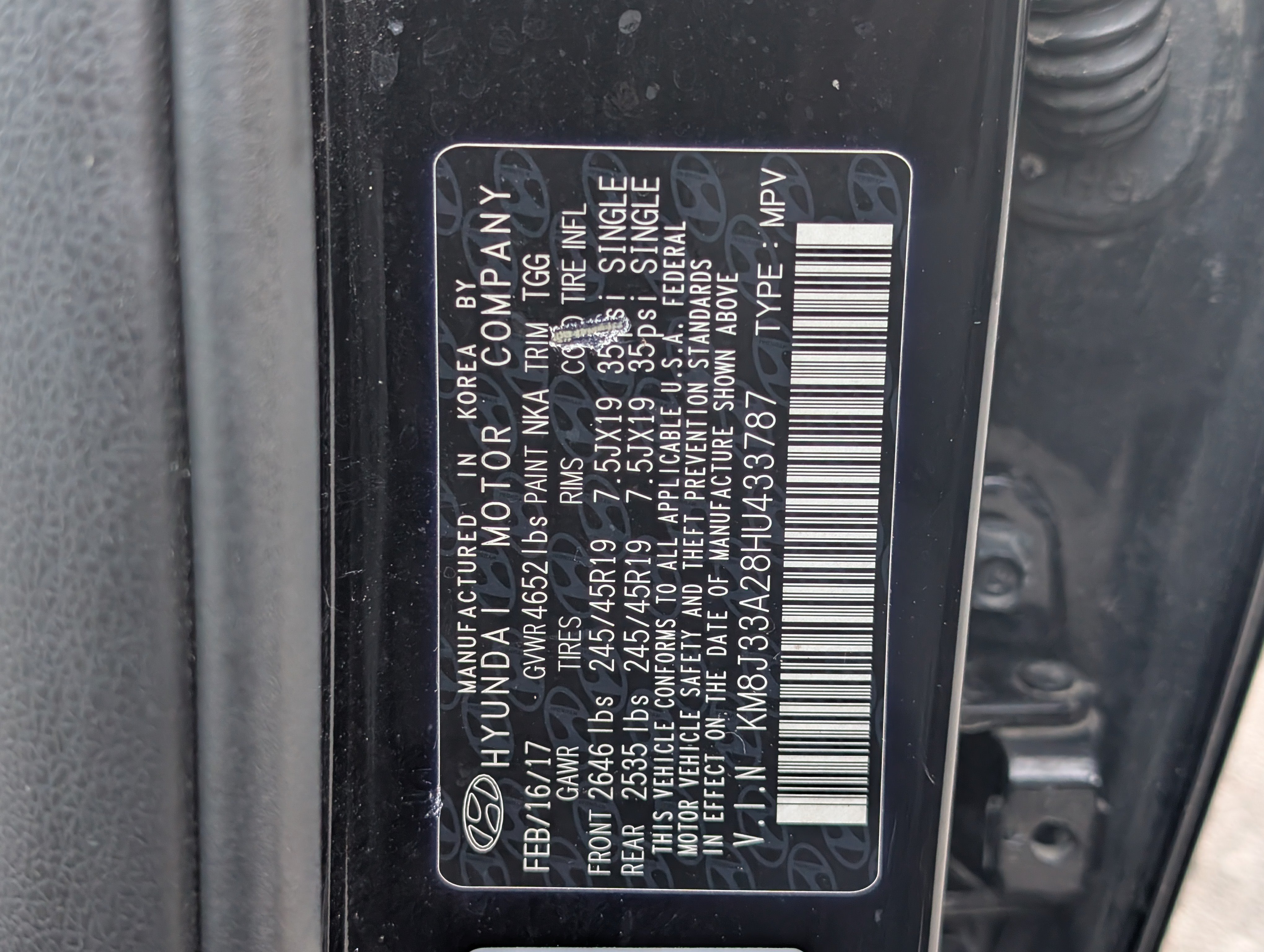 Used 2017 Hyundai Tucson Sport FWD image 20