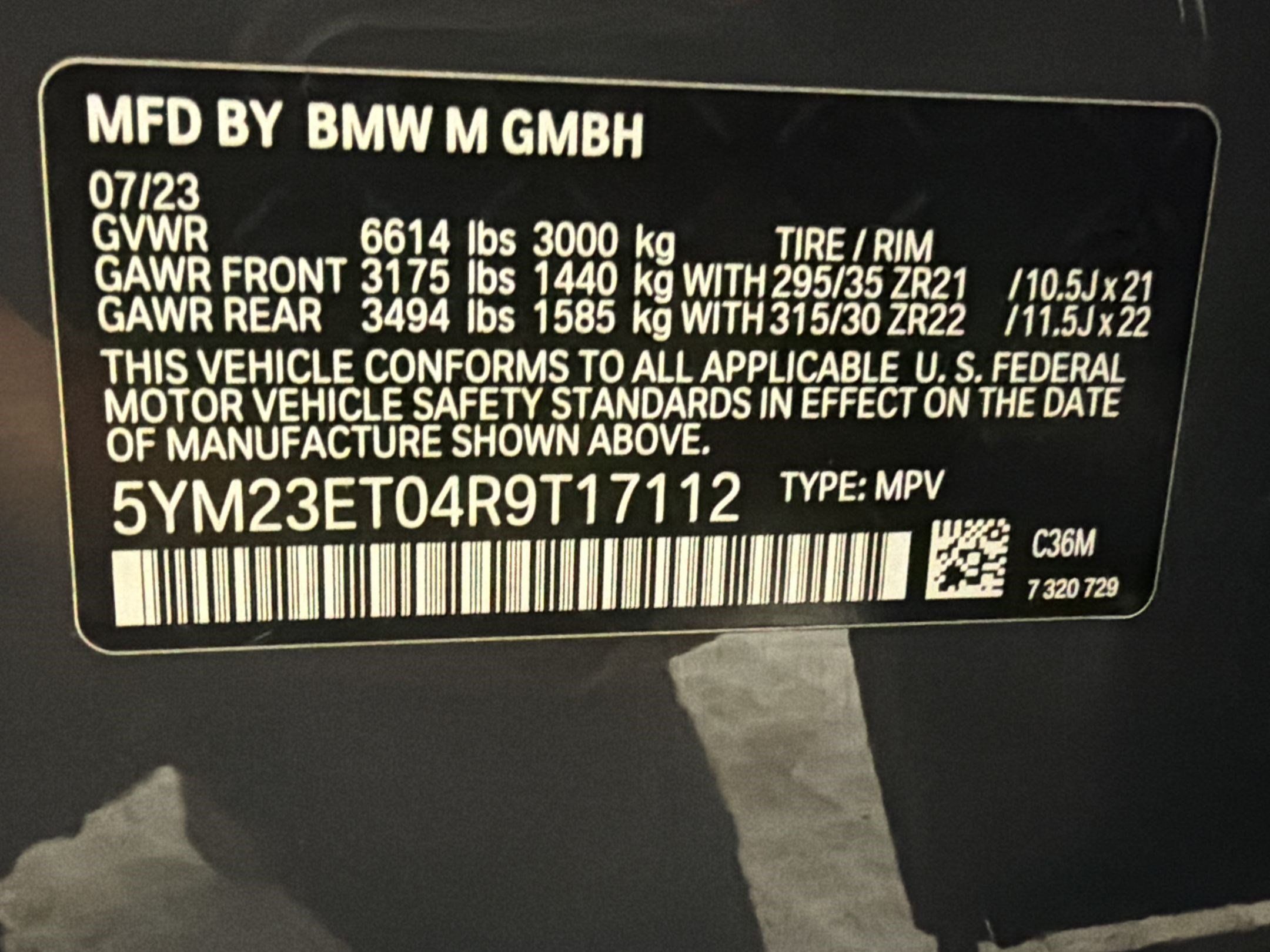 Used 2024 BMW X6 M Competition w/ Executive Package AWD/4WD image 25