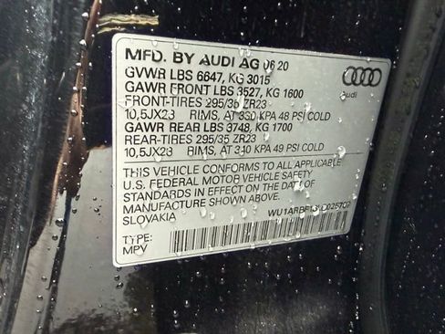 Used 2020 Audi RS Q8 w/ Carbon Optic Package image 16