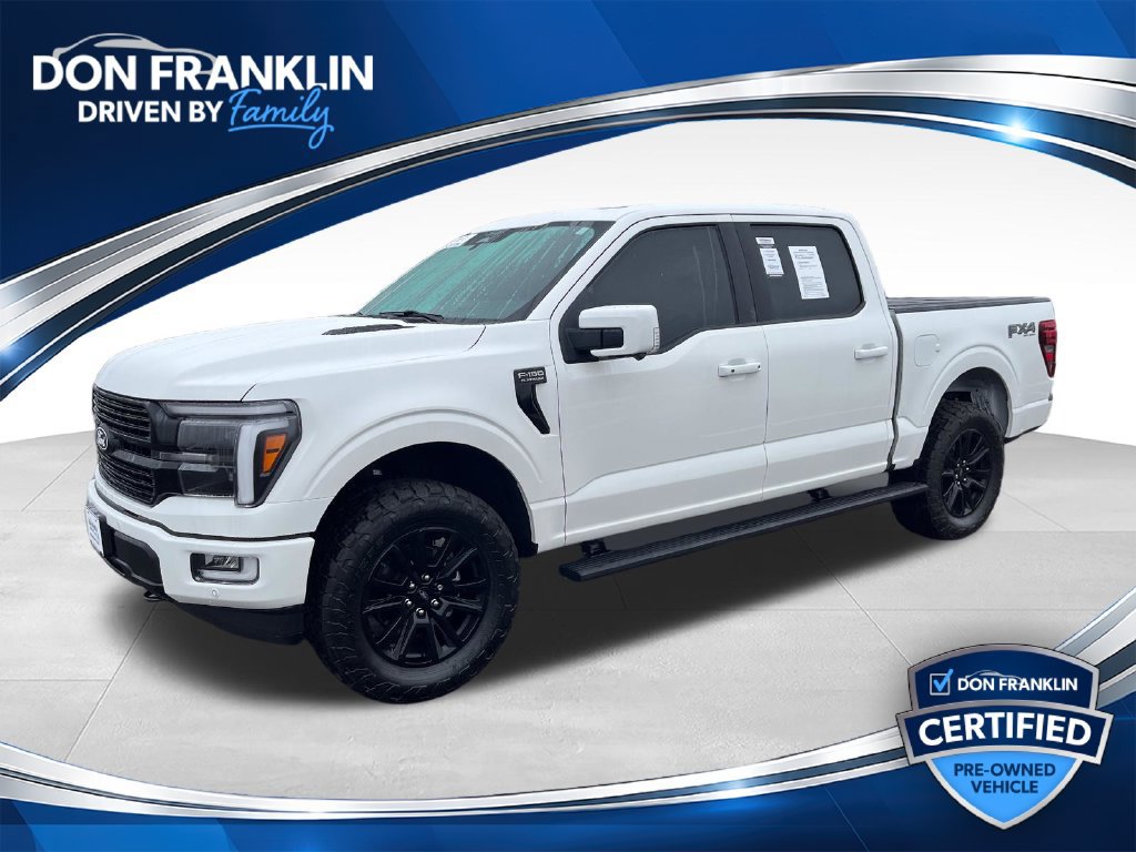 Used 2025 Ford F150 Platinum w/ Equipment Group 702A High AWD/4WD 360° Tour