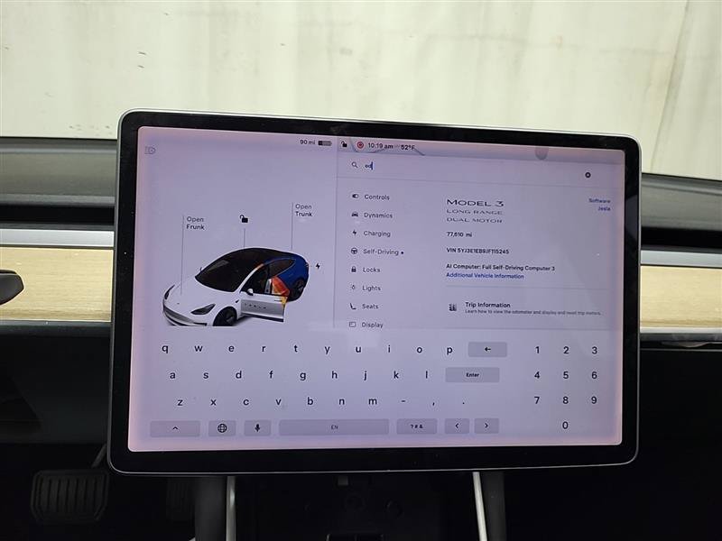 Used 2018 Tesla Model 3 Long Range AWD/4WD image 3