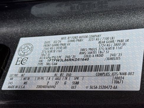 Used 2024 Ford F150 XLT image 38