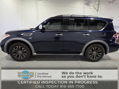 Used 2017 Nissan Armada Platinum w/ Captain Seat Package