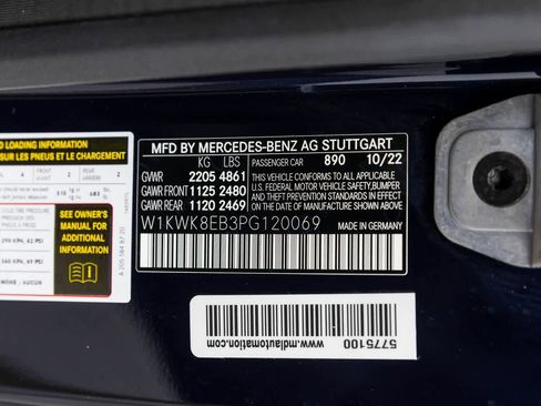 Used 2023 Mercedes-Benz C 300 4MATIC Cabriolet w/ AMG Line image 23