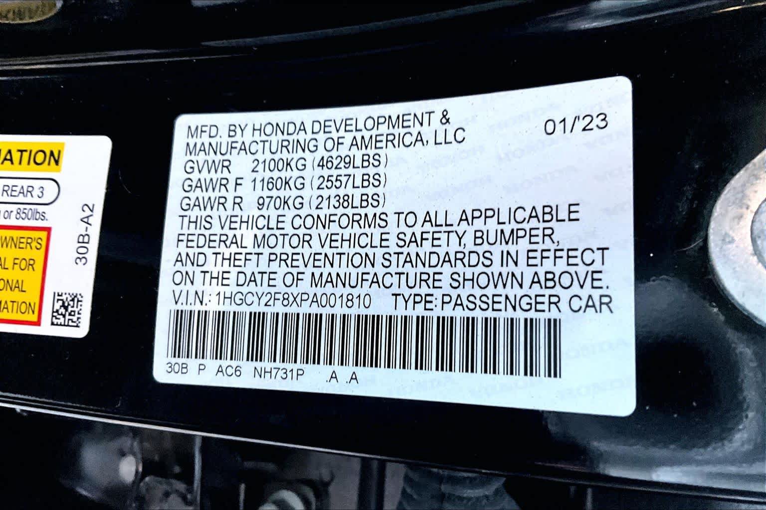 Used 2023 Honda Accord Touring image 34