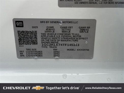 New 2026 Chevrolet Silverado 2500 W/T w/ WT Convenience Package image 29