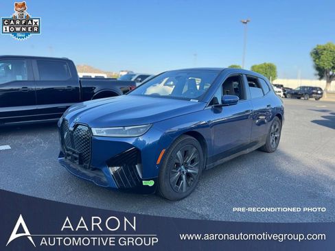 Used 2023 BMW iX M60 w/ Executive Package AWD/4WD image 1