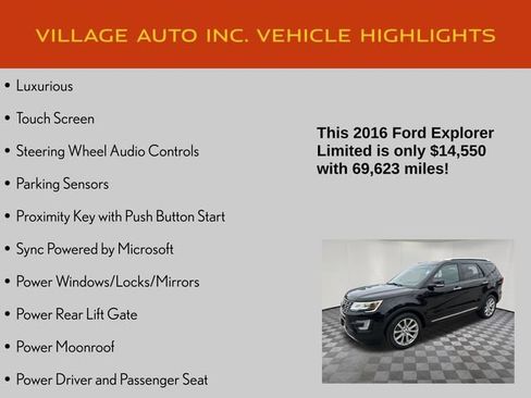 Used 2016 Ford Explorer Limited AWD/4WD image 7