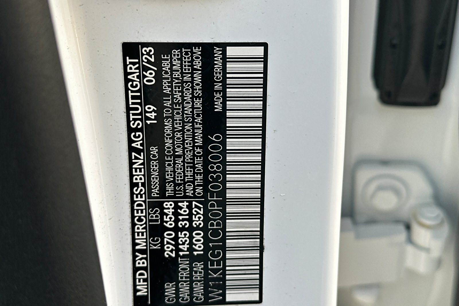 Certified 2023 Mercedes-Benz EQE 350+ 4MATIC Sedan image 39