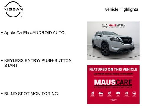 Used 2024 Nissan Pathfinder SV FWD image 8