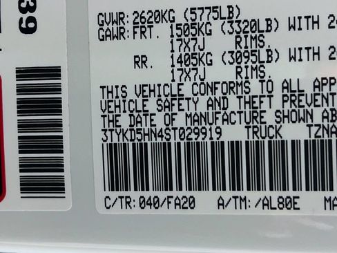 Certified 2025 Toyota Tacoma SR RWD image 28