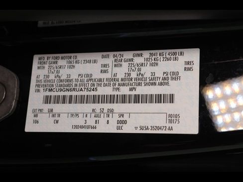 Used 2024 Ford Escape Active AWD/4WD image 30