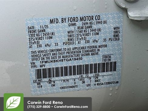 New 2026 Ford Explorer ST-Line w/ ST-Line Street Pack image 35