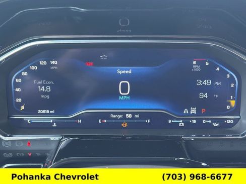 Used 2023 Chevrolet Silverado 1500 LTZ w/ Technology Package AWD/4WD image 9