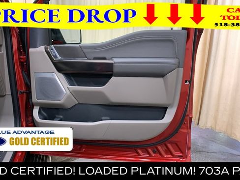 Certified 2024 Ford F150 Platinum w/ Equipment Group 703A Plus AWD/4WD image 12