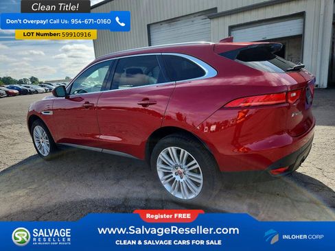 Used 2019 Jaguar F-PACE Portfolio AWD/4WD image 3